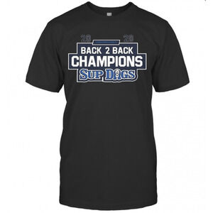 2020 Back 2 Back Champions Sup Dogs T-Shirt